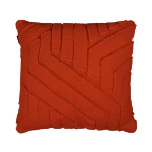 Kussen Abstracte Lijnen Oranje 45x45cm