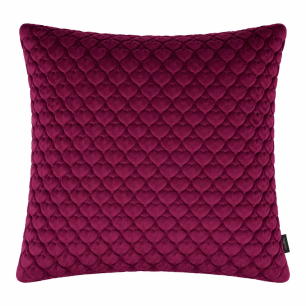 Cushion Hearts Purple 45x45cm