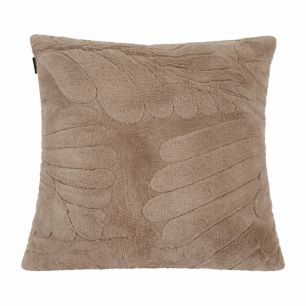 Cushion Leafs Taupe 45x45cm