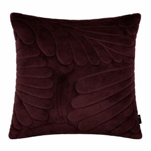 Kissen Blätter Braun 45x45cm