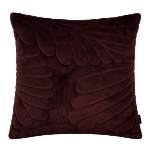 Cushion Leafs Brown 45x45cm