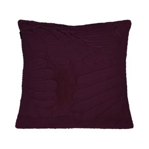 Kussen Bladeren Paars 45x45cm