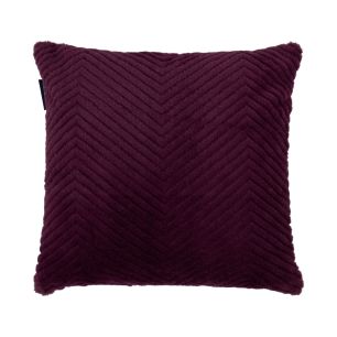 Kussen Visgraat Paars 45x45cm