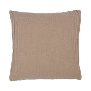 Nova Cushion Muslin taupe 45x45cm