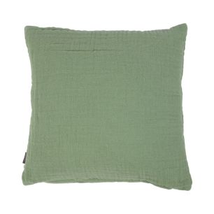 Nova Kissen Musselin olive 45x45cm