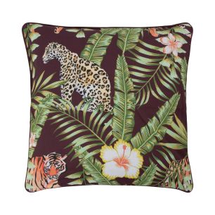 Balou Jungle Cushion purple 45x45cm