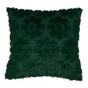Cushion Christmas snowflakes green 45x45cm