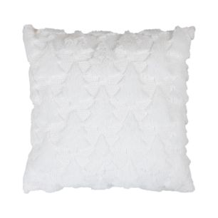 Cushion Christmas tree white  45x45cm