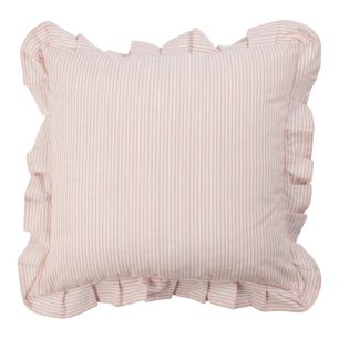 Cushion Nina stripe pink 45x45cm