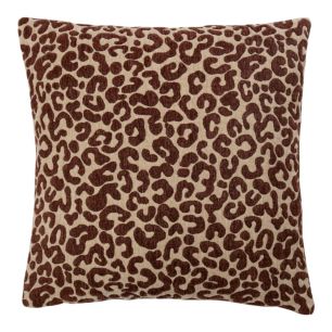 Cushion Lileo red brown 45x45cm