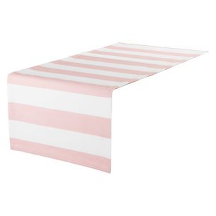 Mireille Chemin de table rose 42x142cm 