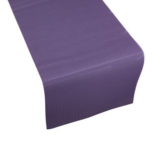 Orlando Chemin de table d’extérieur violet 30x240cm 
