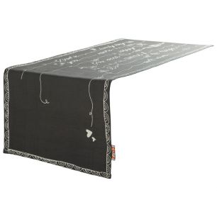 Britt Cozz Chemin de table vert foncé 40x140cm 