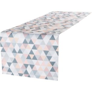 Bermuda Chemin de table d’extérieur saumon 40x142cm 