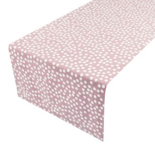 Allover Dots Tischläufer blossom 50x140cm 