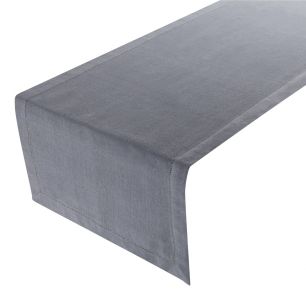 Indi Tischläufer Grau 50x140cm 