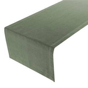 Indi Tischläufer army Grün 50x140cm 