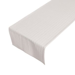 Herringbone Metallic Tischläufer Rosa 50x140cm 