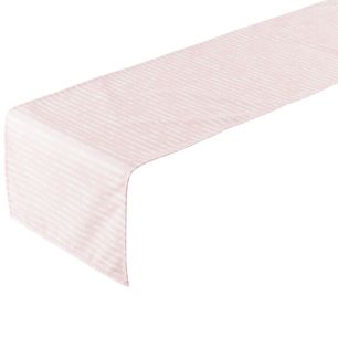 Little Stripes Outdoor Tafelloper l.roze 42x145cm 