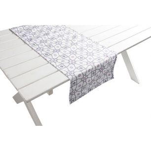 Mila Outdoor Tafelloper lila/paars 42x145cm 