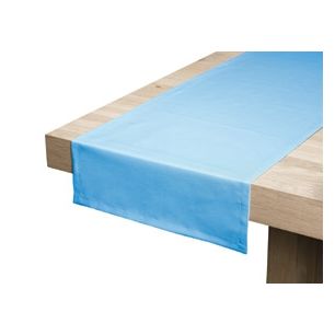 Marino Tafelloper blauw 41x145cm 