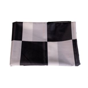 Vlag check black/white 90 cm X 150 cm