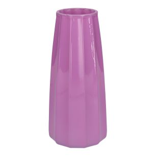 Vase Gemma Line Finish Lavender