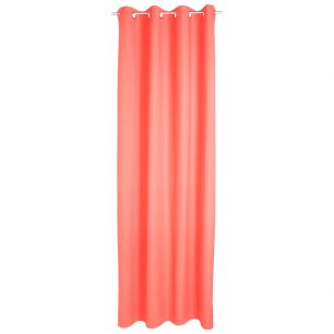 Monique gordijn rood 140x260cm (8rings)