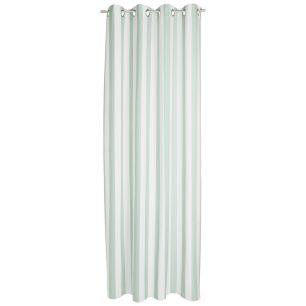 Mireille curtain mint green 140 cm x 260 cm 8 rings