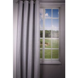 Sparkle Rideau argent 140x260cm (8 rings)