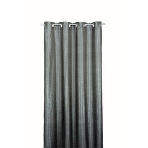 Sparkle Rideau gris 140x260cm (8 rings)