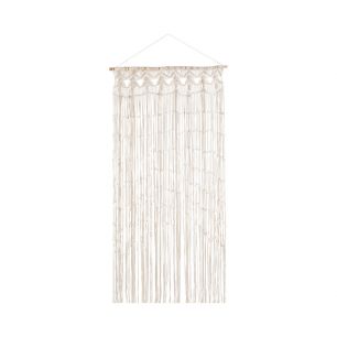 Macrame off-white Curtain 90 x 200 cm