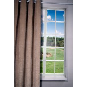 Luciano gordijn beige 140x245cm (8rings)