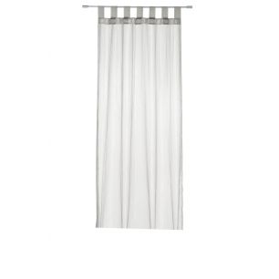 Delhi Jason gordijn zilver 135x260cm (7loops)