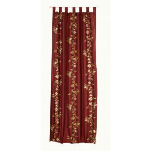 Murcia Vorhang rot Gold 140x245cm 