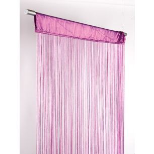 Rainbow Stringcurtain lilac/fuchsia/pink 90x250cm 