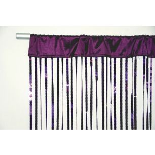 Hollywood Draadgordijn paars 90x250cm 