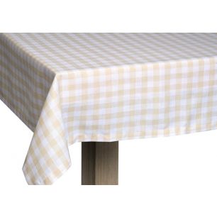 Lyon Tablecloth Textile beige 90cm 