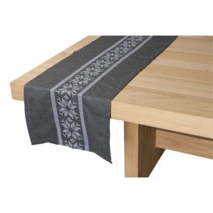 Jutland Tablerunner donker grey 42x220cm 
