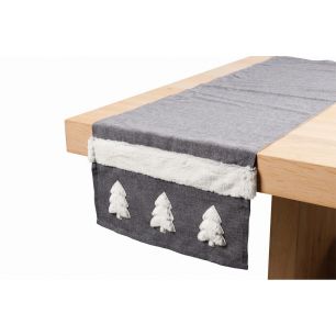 Finn Tafelloper zandkleur 40x220cm 