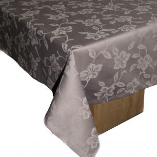 Milano Tablecloth Textile taupe dia280cm 