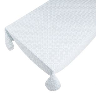 Crossed Circles Tafelkleed Textiel lichtest grijs 140x250cm 