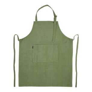 Corduroy apron green 75x90cm