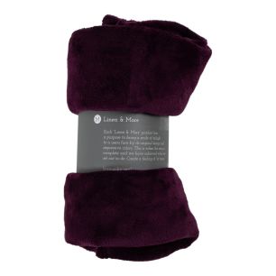 Marmaris Plaid Purple 130x170cm (rolled)