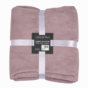 Plaid Marmaris Taupe 140x200cm