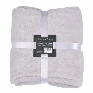 Plaid Marmaris Gris 140x200cm