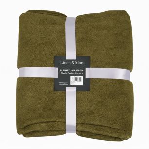 Plaid Marmaris Vert 140x200cm