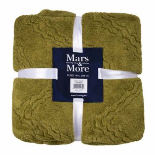 Plaid Zickzack Grun 140x200cm