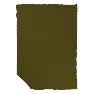 Plaid Zig Zag Green 140x200cm