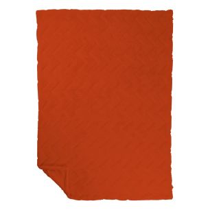 Plaid Zig Zag Orange 140x200cm